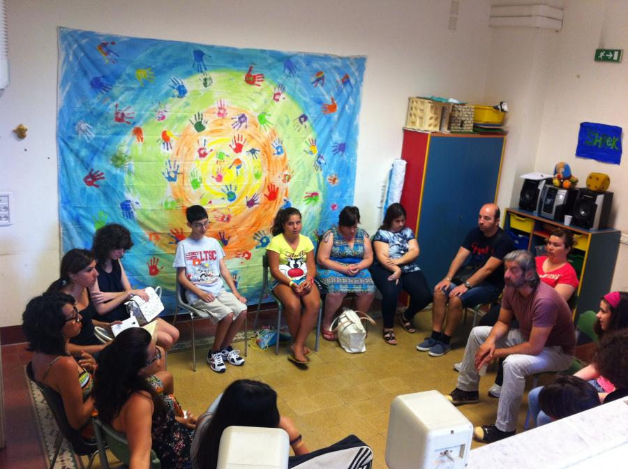 Some of the first meetings with VISION participants from Palermo